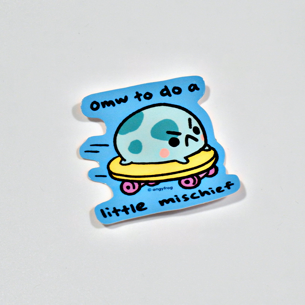 mischief - sticker