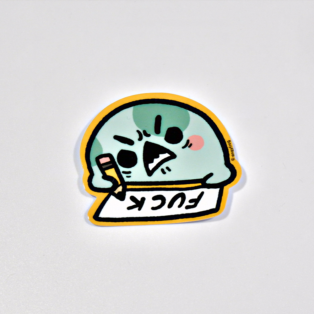 writing - sticker