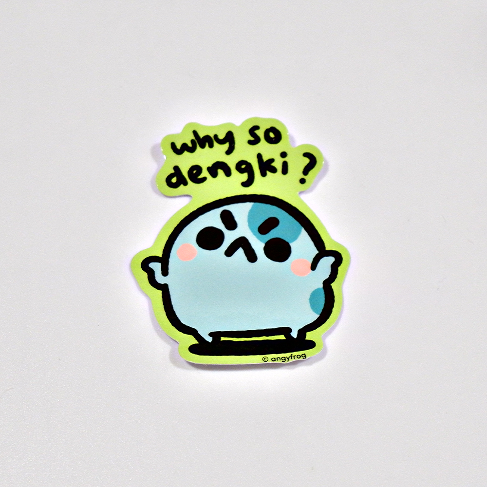 why so dengki - sticker