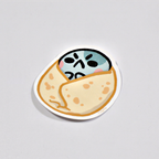 burrito - sticker
