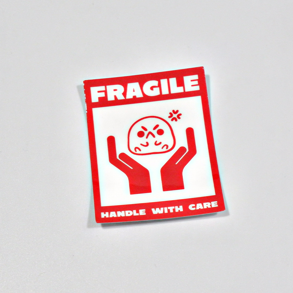 fragile - sticker