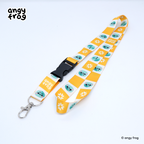 angyfrog pattern lanyard