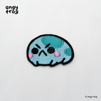 angyfrog embroidered patches