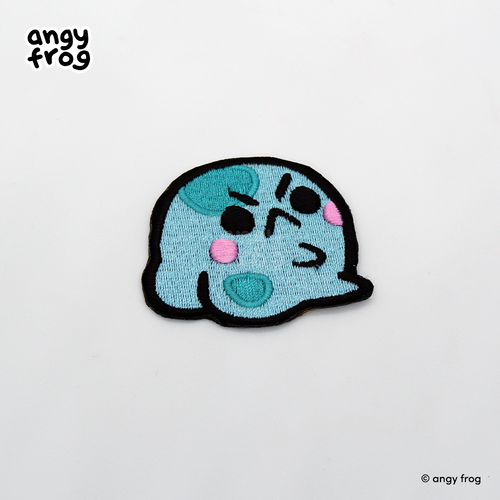 angyfrog embroidered patches