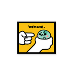 behave - sticker