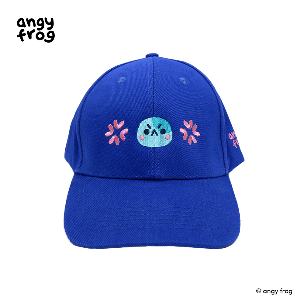 Angyfrog embroidered baseball cap