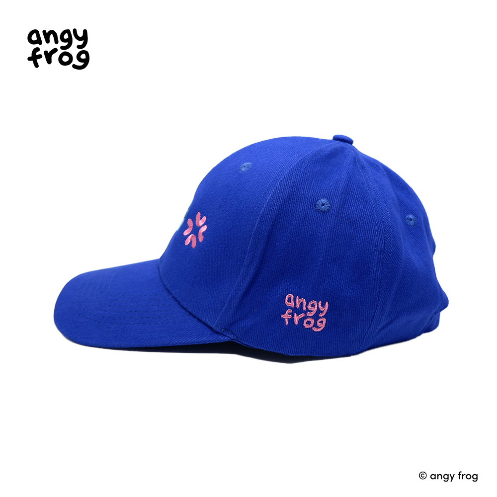 Angyfrog embroidered baseball cap