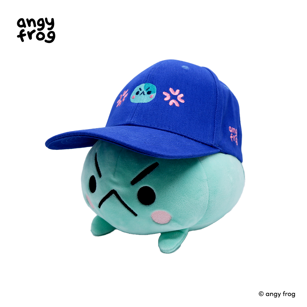 Angyfrog embroidered baseball cap