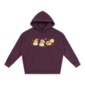 trick or treat - oversize fleeced hoodie