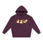 trick or treat - oversize fleeced hoodie