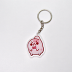 Hanging frogs keychain