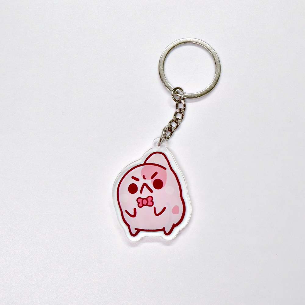 Hanging frogs keychain