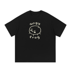 angyfrog doodle - cotton t-shirt