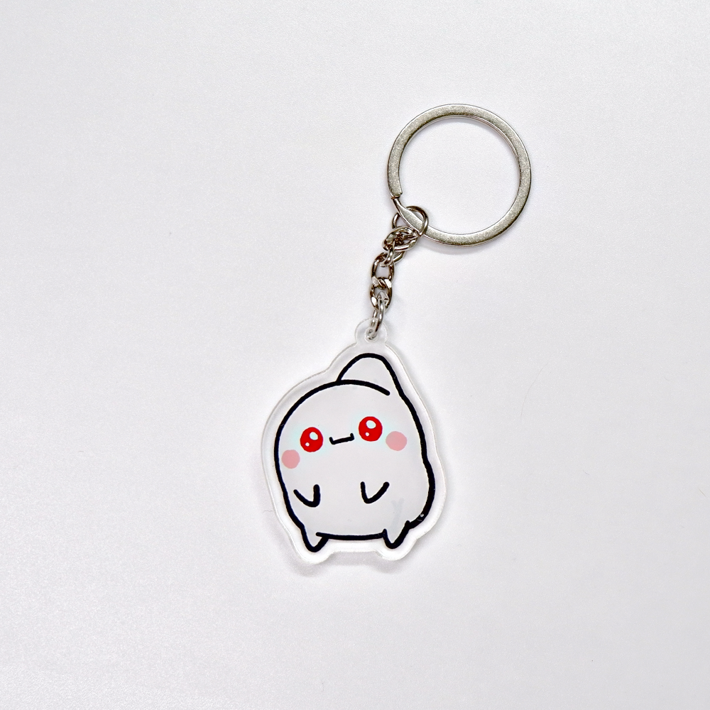 Hanging frogs keychain