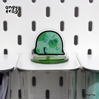 Sitting frog standee