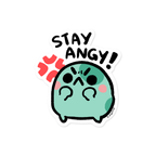 stay angy! - sticker