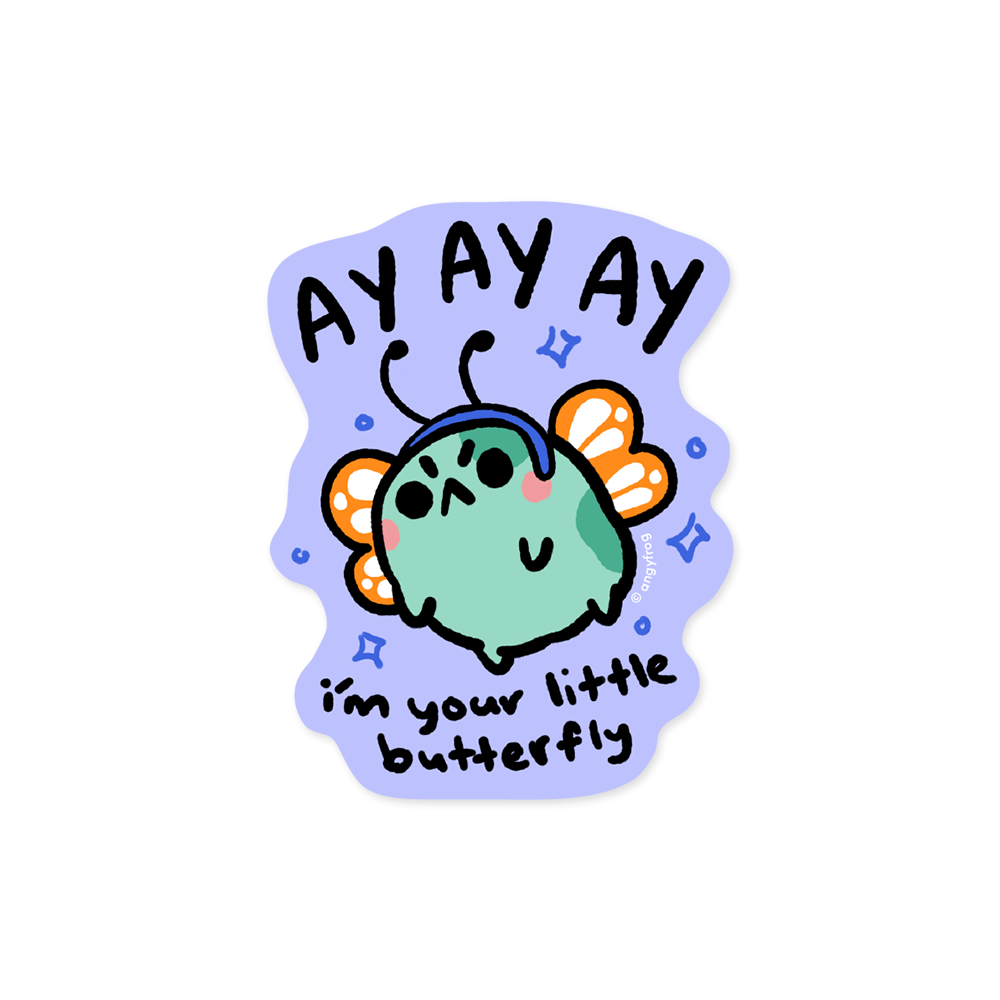 butterfly - sticker