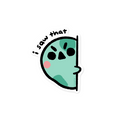 i saw that - sticker
