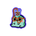 coffee head - sticker