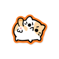 angycat butt - sticker