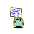 ai poster - sticker