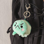 Angyfrog plush keychain