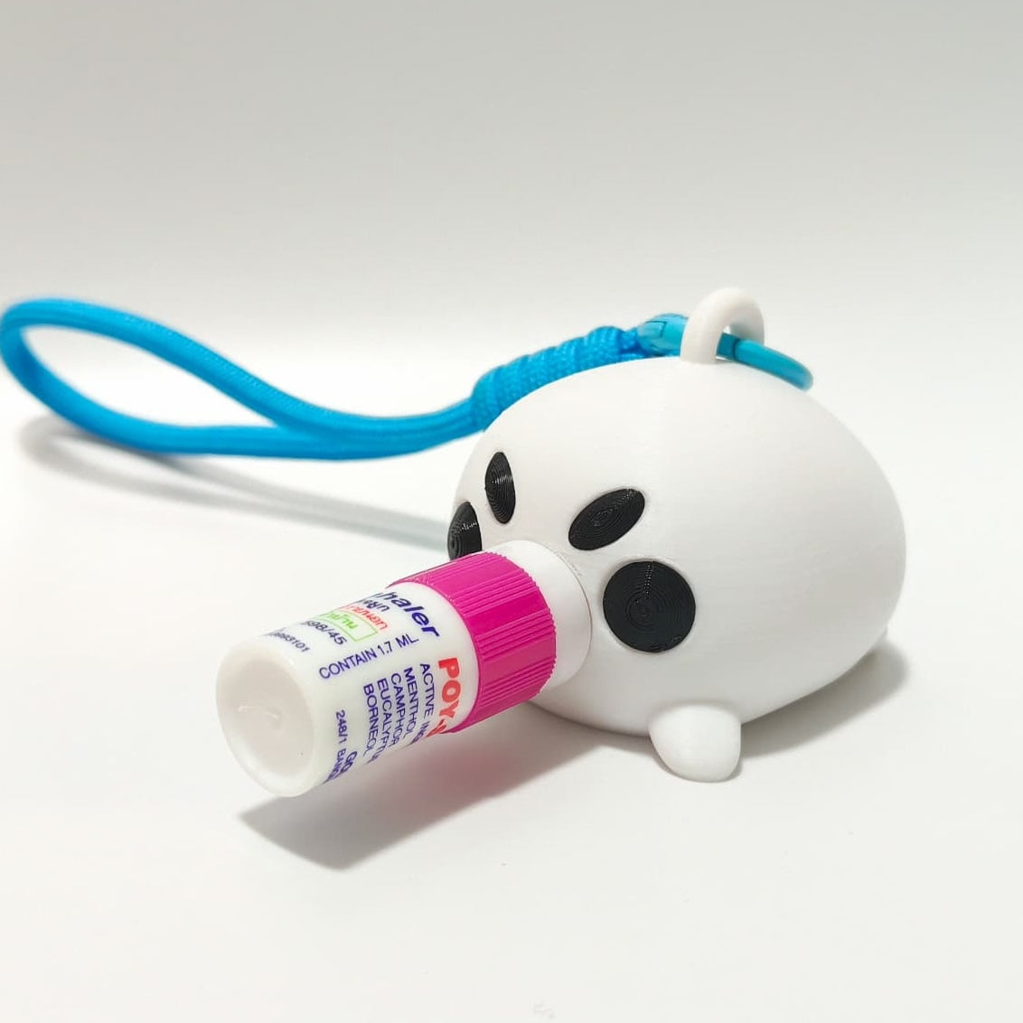 angyfrog Poy-sian inhaler holder keychain
