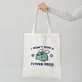 i don't give a flying frog - tote bag