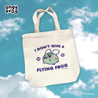 Flying Frog tote bag 10oz